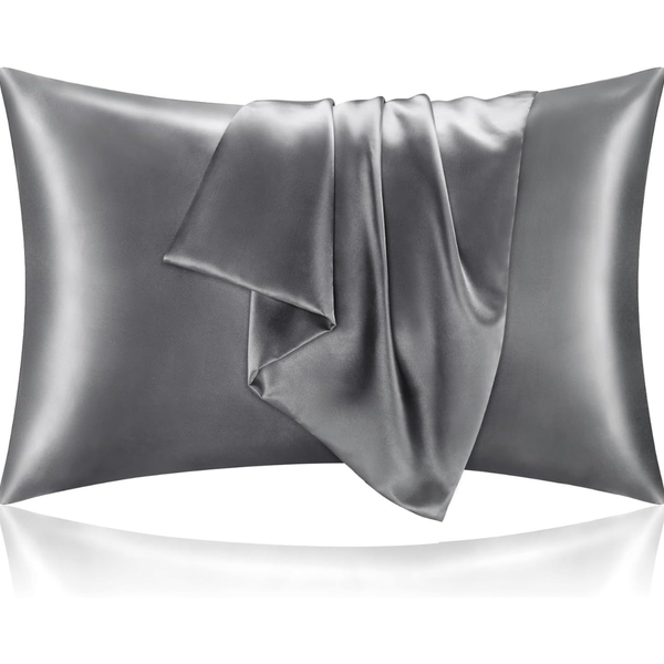 2-Pack Bedelite Queen Size Silky Soft Satin Pillowcase W/ Envelope Closure