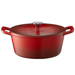 6QT All-In-One Enameled Cast Iron Dutch Oven With Lid