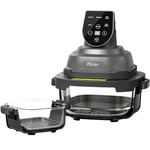 1500W 5-in-1 Glass Air Fryer With 4QT 6-Cup Glass Bowl