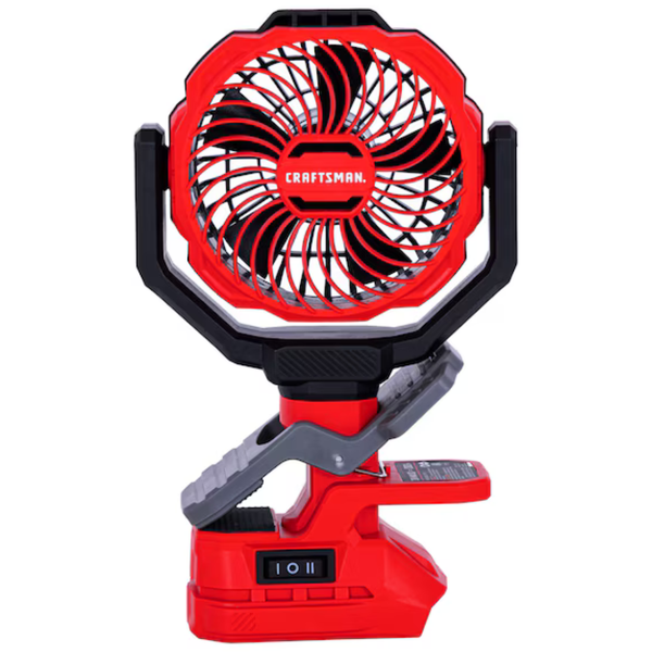 CRAFTSMAN 4" Battery Powered Indoor Desk Fan (CMXEFXA520402)