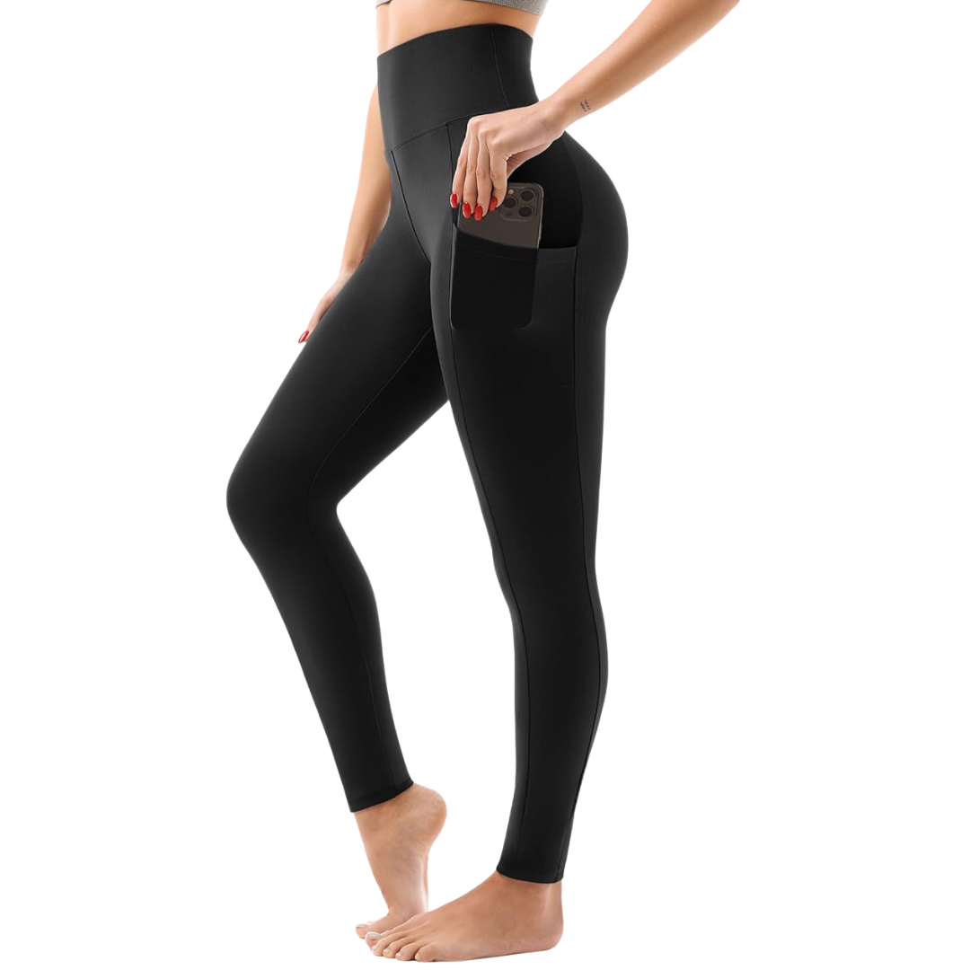 Sinophant Women's High Waisted Leggings With Pockets