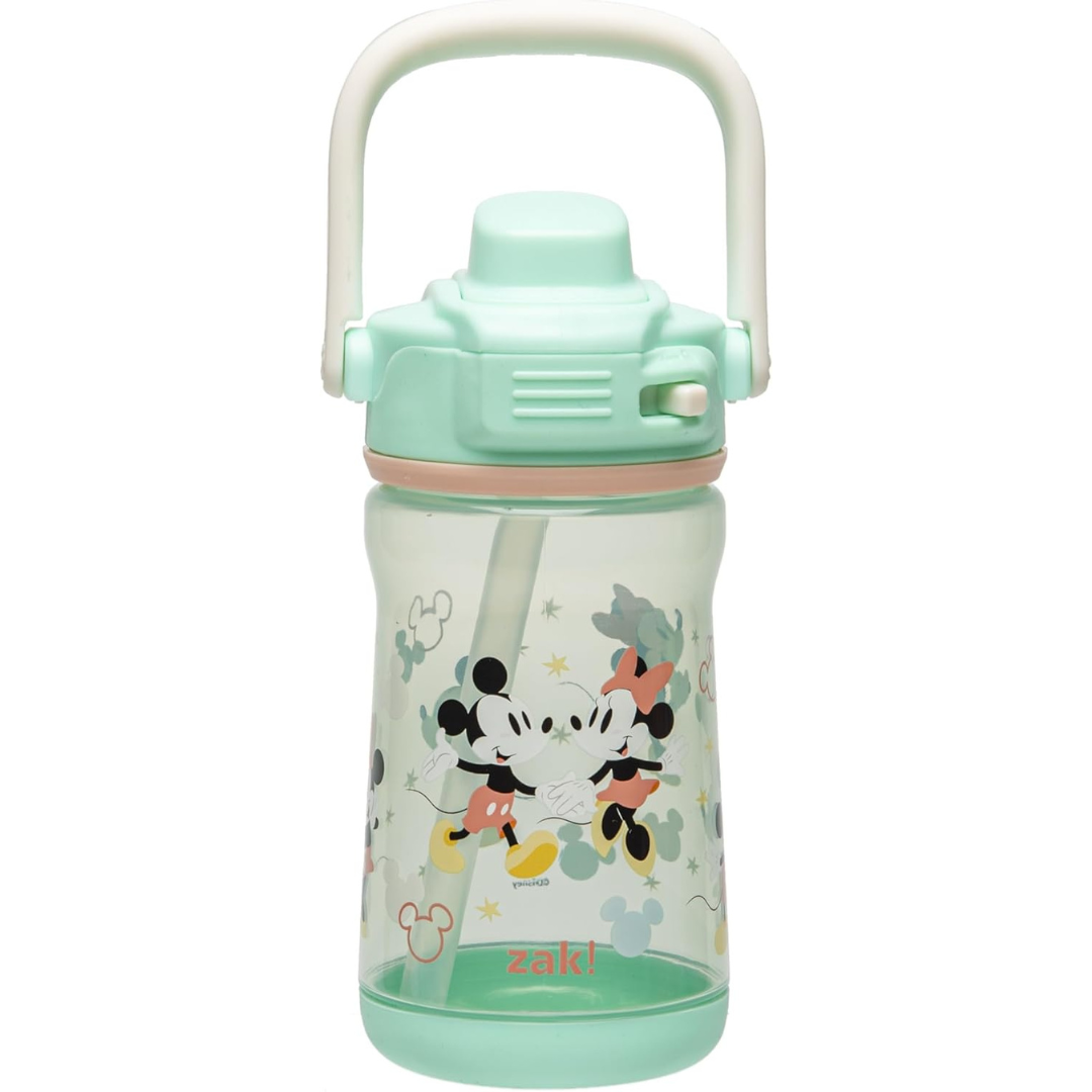 12oz Zak Designs Plastic Disney Beacon Kid Water Bottle