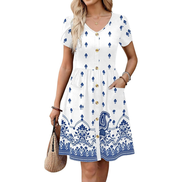 Women's Swing A Line Summer Dresses (Various)
