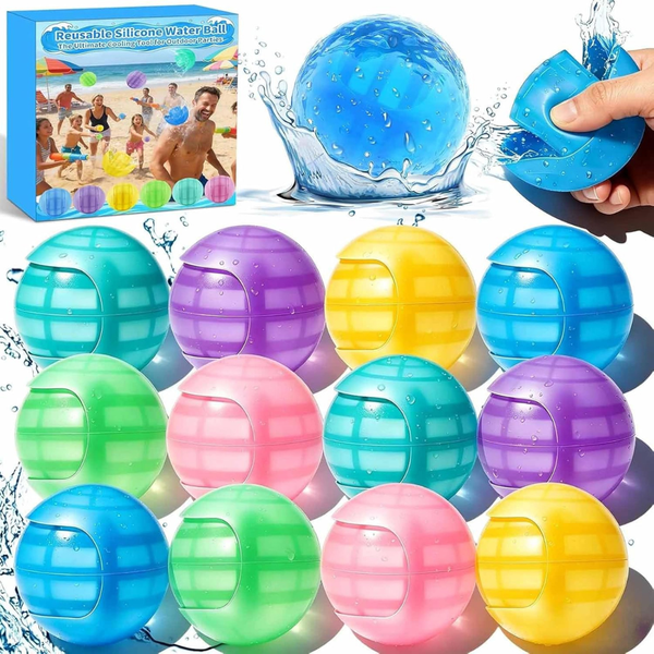 12-Piece Reusable Water Balloons
