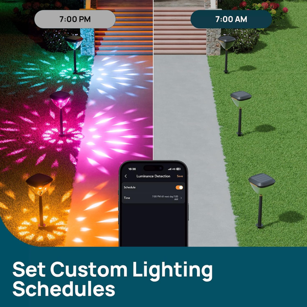 Linkind SP6 Smart Solar Pathway Light w/ App Control