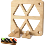 Domensi 6-in-1 Bamboo Onigiri Rice Ball Mold Set