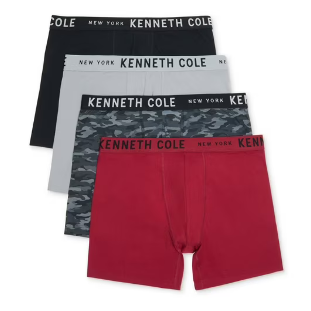 4-Pack Kenneth Cole Men's Boxer Brief