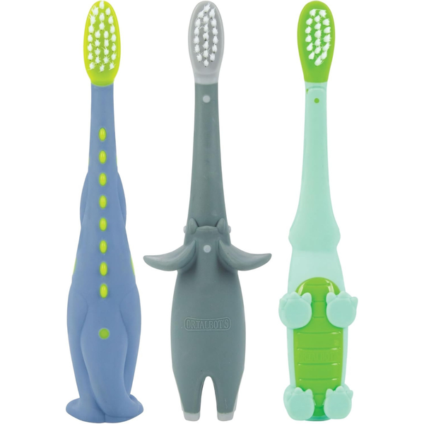 3-Pack Dr. Talbot's Toddler Training Toothbrushes