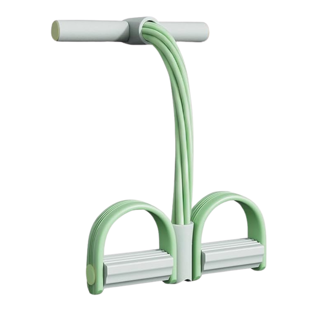 6-Tubes Elastic Pedal Resistance Bands With Handle
