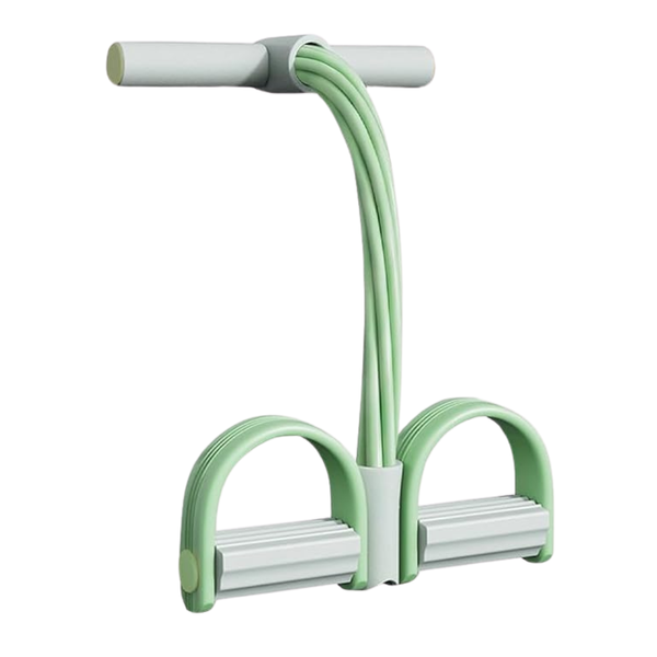 6-Tubes Elastic Pedal Resistance Bands With Handle