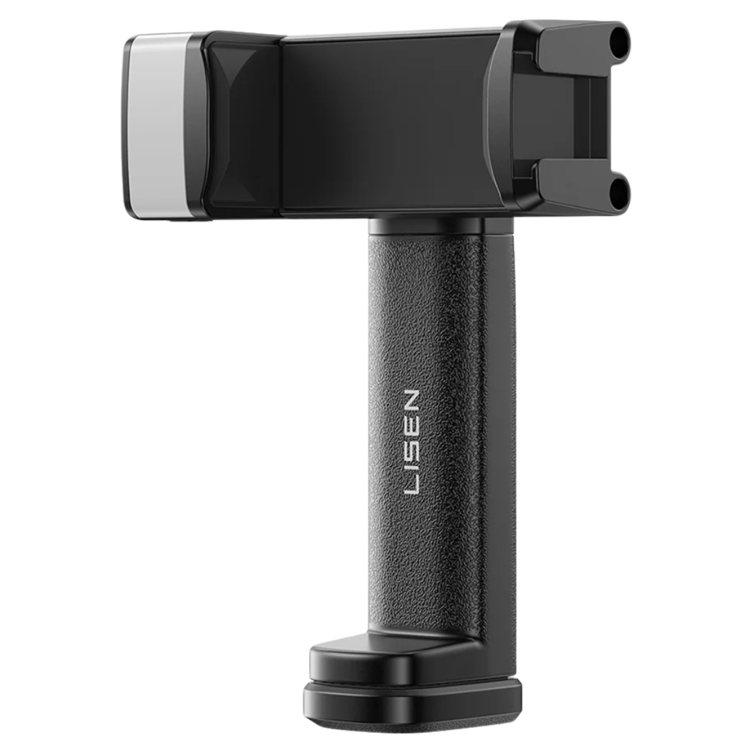 LISEN Airplane Phone Stand Holder With Built-in LED Night Light (Black)