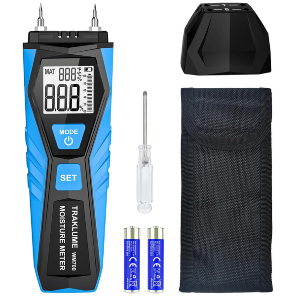 All-in-One Pin-Type Moisture Meter With LCD Display