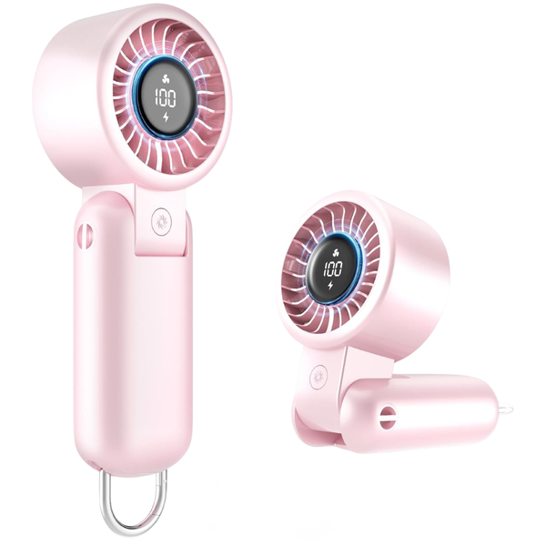 AUIIAH Portable Battery Powered Mini Handheld Fan (3 Colors)