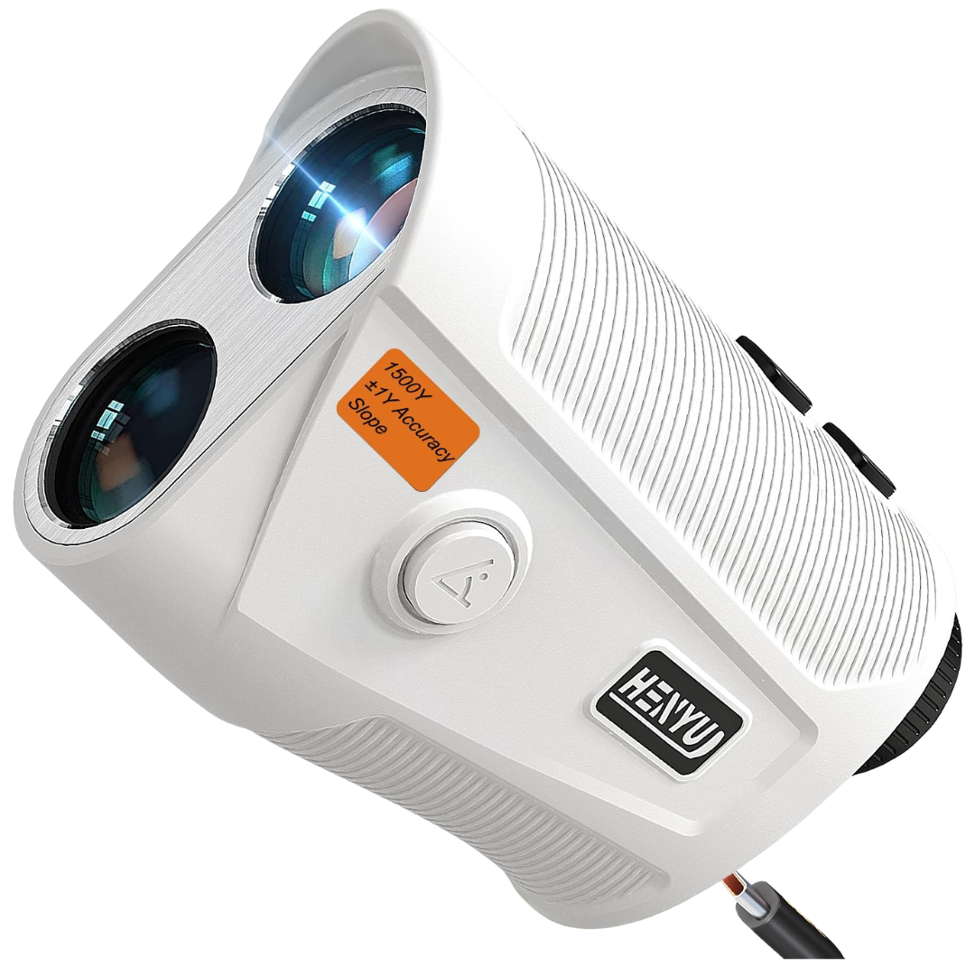 Henyu Golf 1200 Yard/7x Zoom USB-C Laser Rangefinder With Slope