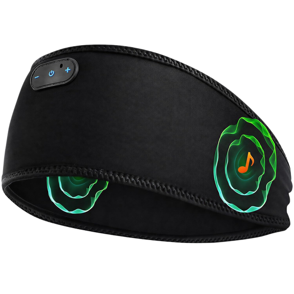 Bamboo Cotton Wireless Bluetooth Sleep Headphones Headband