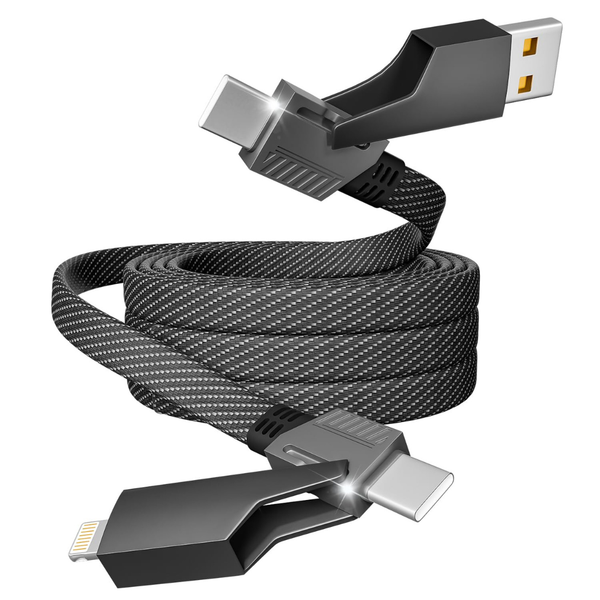Firsting 65W 4-in-1 Charging Cable With E-Mark Chip