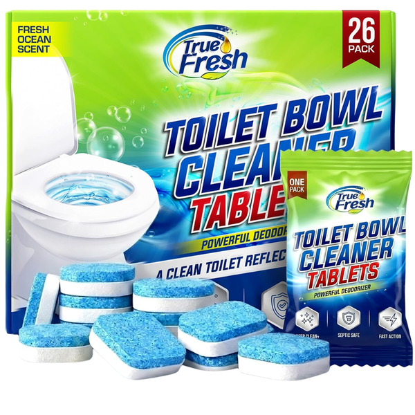 26-Pack True Fresh Toilet Bowl Cleaner Tablets