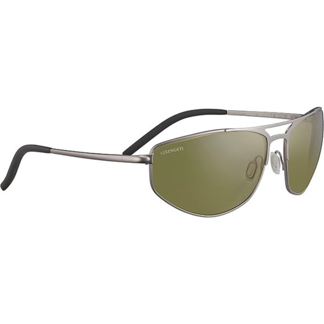 Serengeti Masten Polarized Photochromic Wrap W/ Glass Lenses