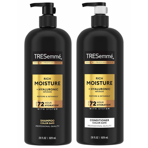 2-Pack 28-Oz TRESemme Rich Moisture Shampoo & Conditioner