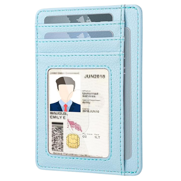 Men's Minimalist RFID Leather Slim Wallet (Various)