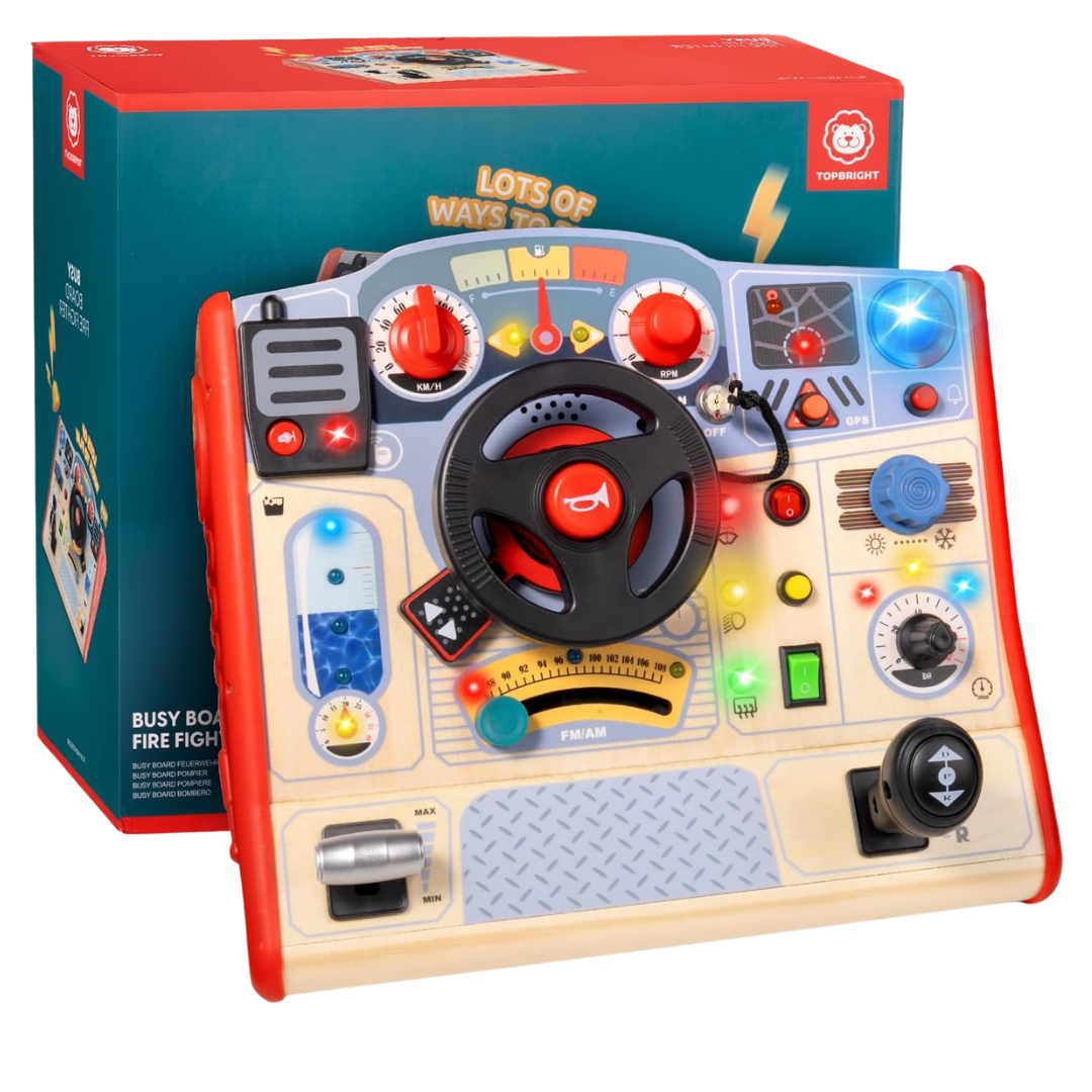 Montessori Steering Wheel Busy Board Toy