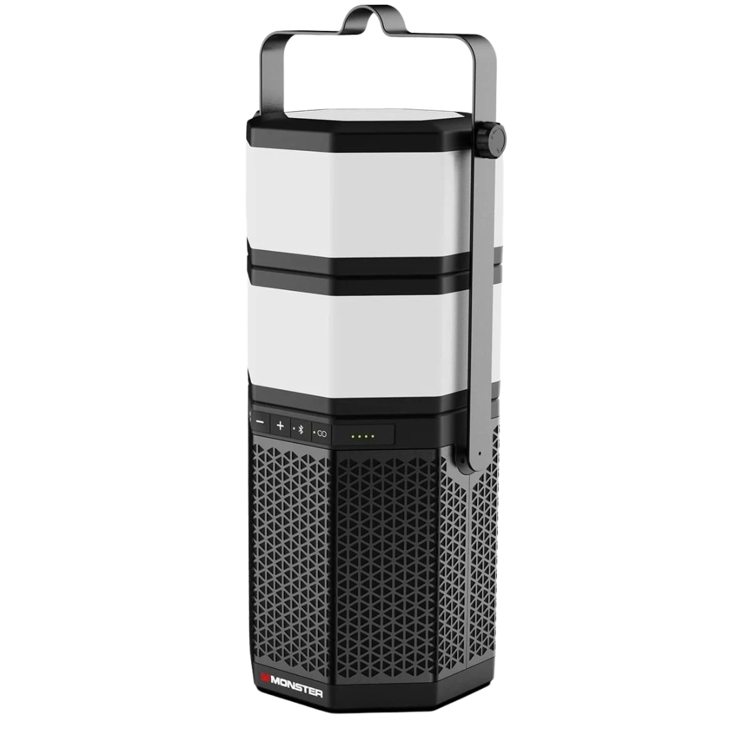 Monster 20W LUNA Portable Rechargeable Bluetooth Speaker W/ Detachable Lights