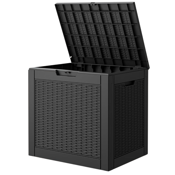 31-Gallon Waterproof Resin Deck Storage Box W/ Lockable Lid (Various)