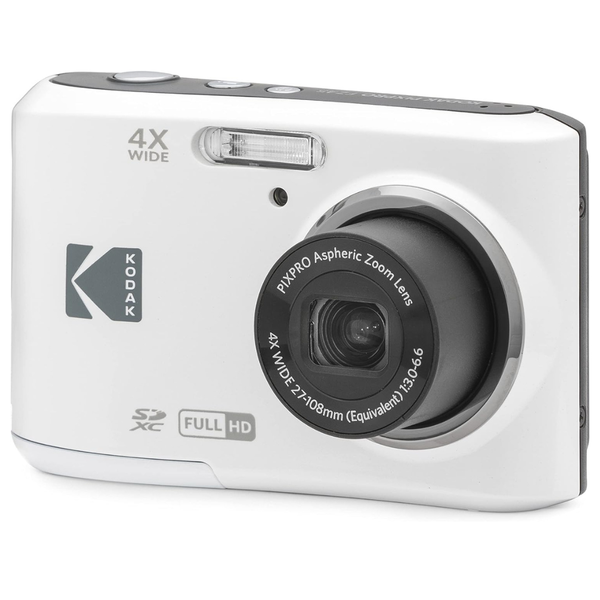 Kodak PIXPRO Friendly Zoom FZ45-WH 16MP Digital Camera W/ 4X Zoom