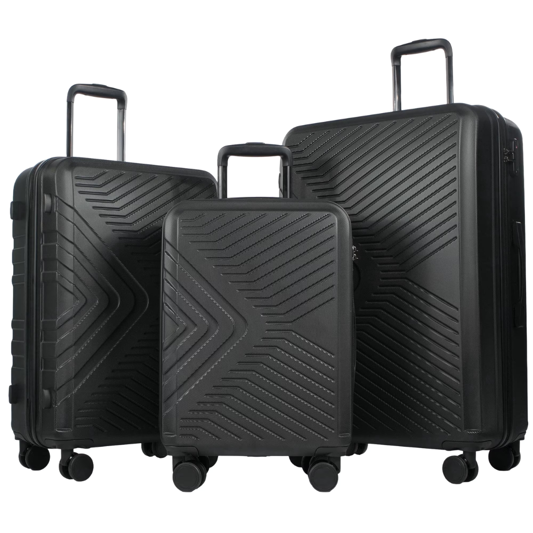 3-Piece Travelhouse Hardshell Lightweight Luggage Set (Various)