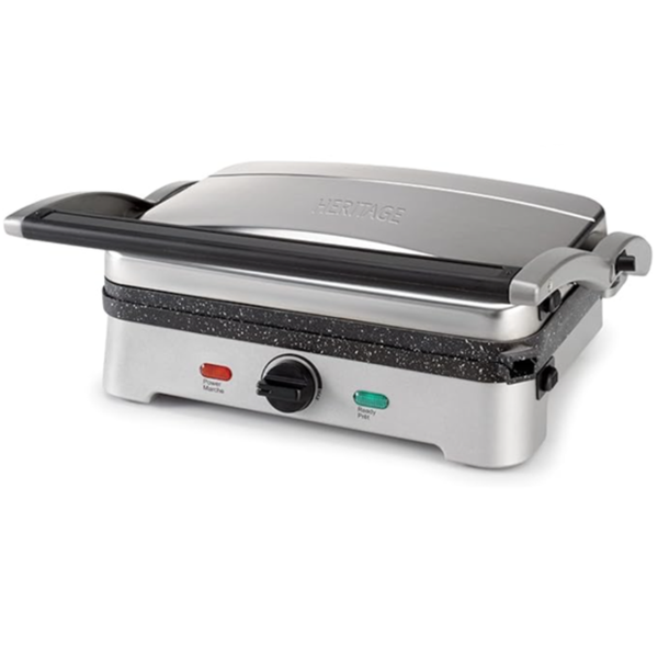 Heritage The Rock 1200 W Nonstick Panini Press and Flat Grill