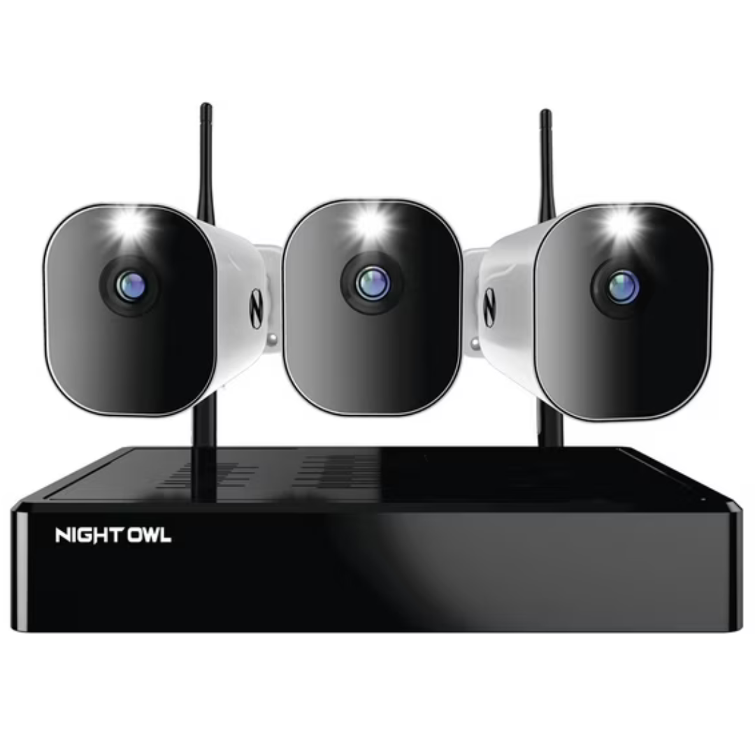 Night Owl 3-Pack 1080p HD Cameras with 1TB NVR Security System