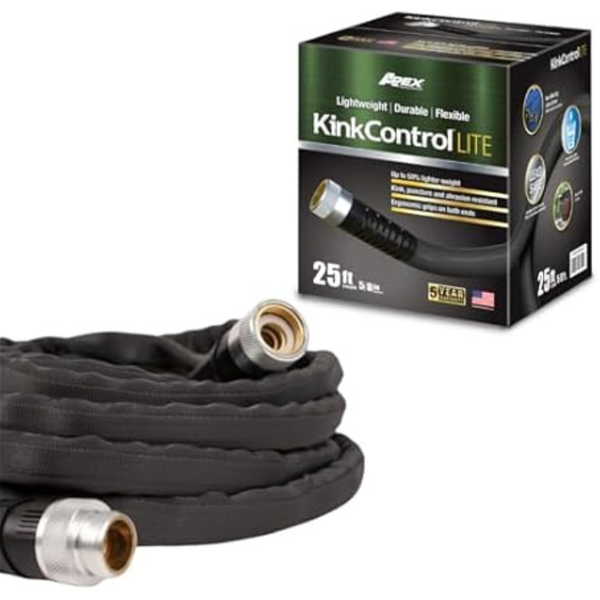 25ft Teknor Apex Kink Control Light Weight Garden Water Hose