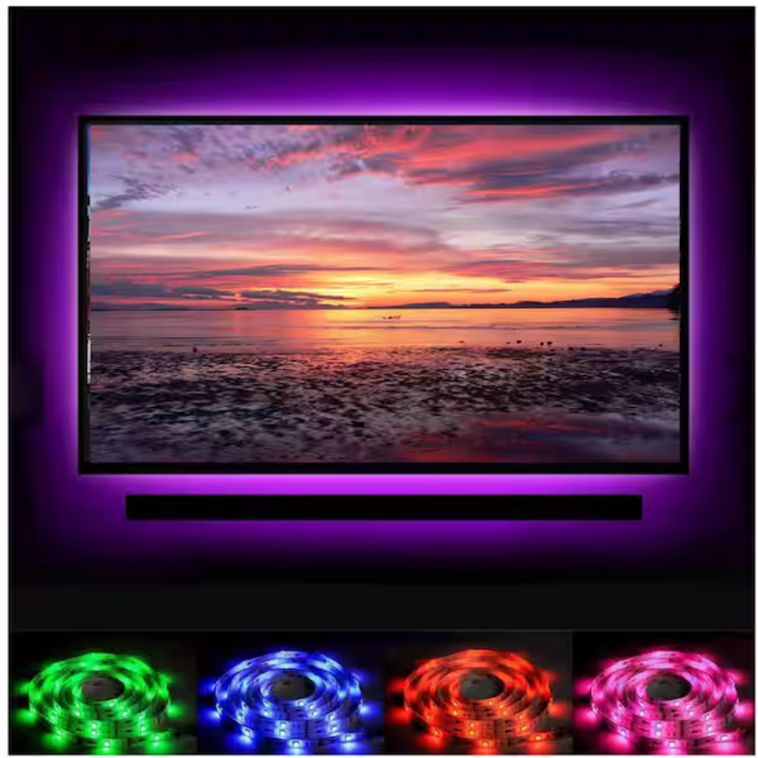 20 ft. Plug-In Smart LED Color Changing Strip Light