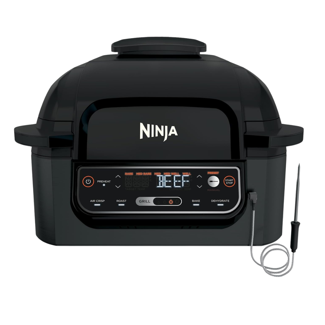 Ninja Foodi Smart 5-in-1 Indoor Grill With 4-Quart Air Frye