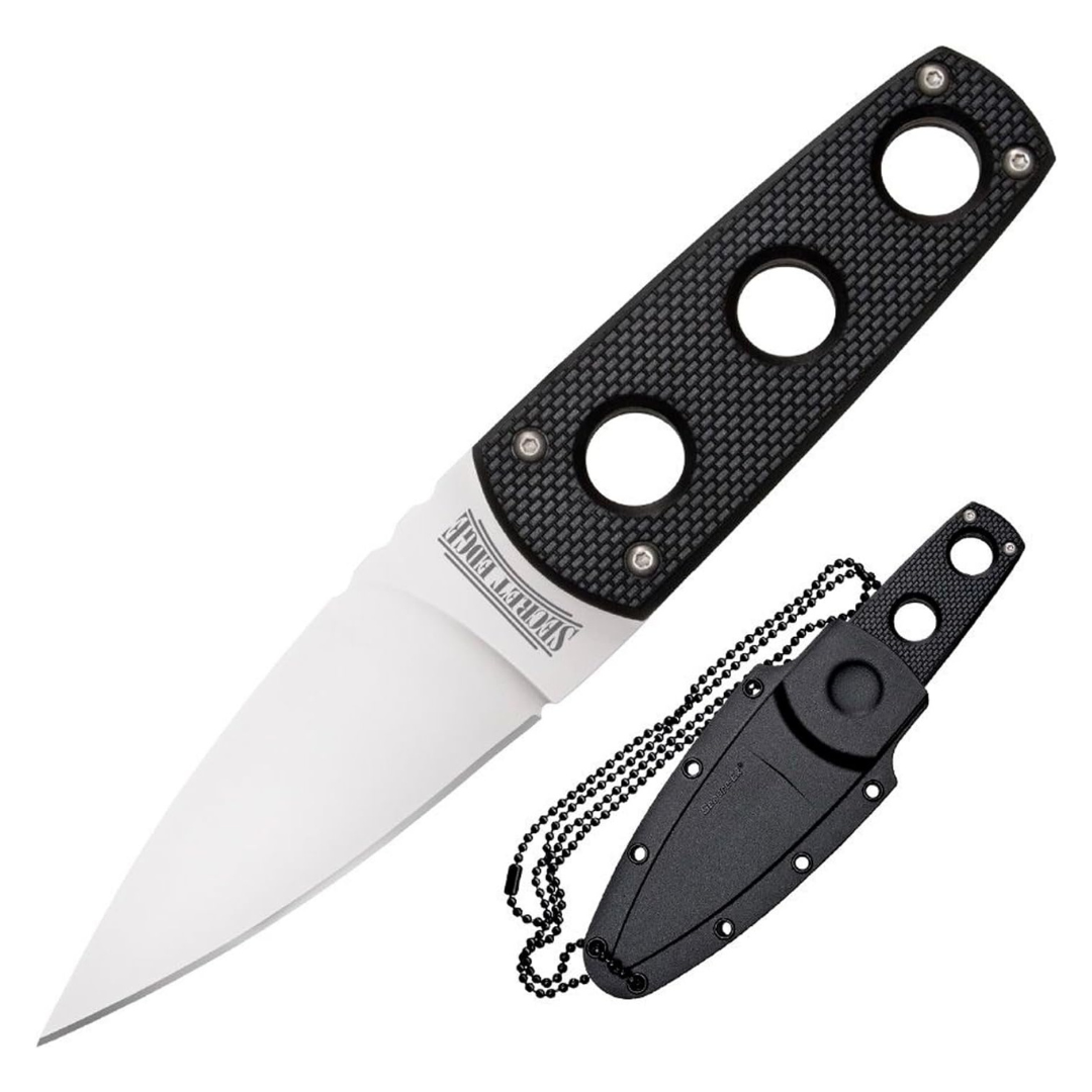 3.5" Cold Steel Secret Edge Fixed Blade Neck Knife