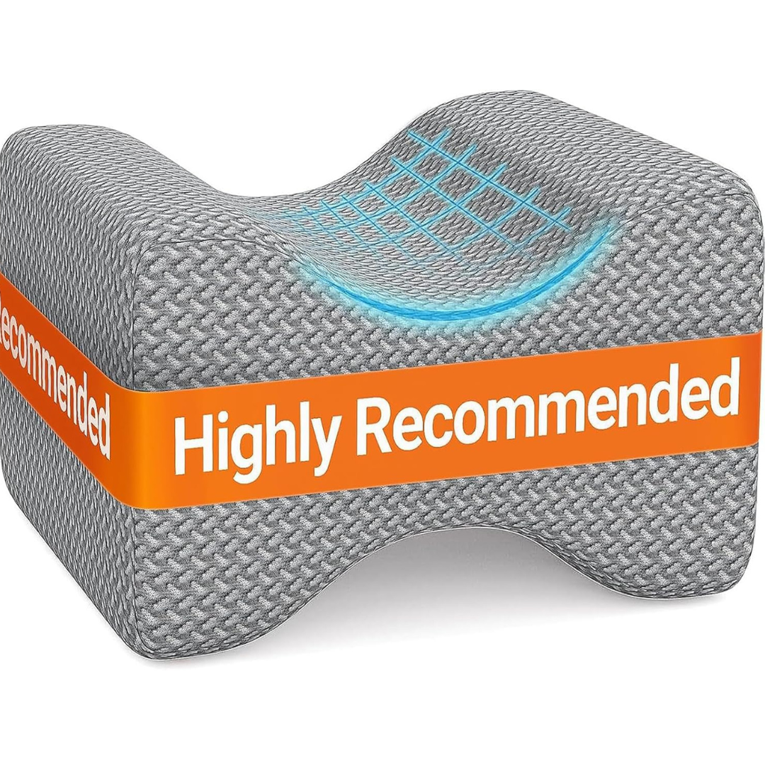Ergonomic Memory Foam Knee Pillow