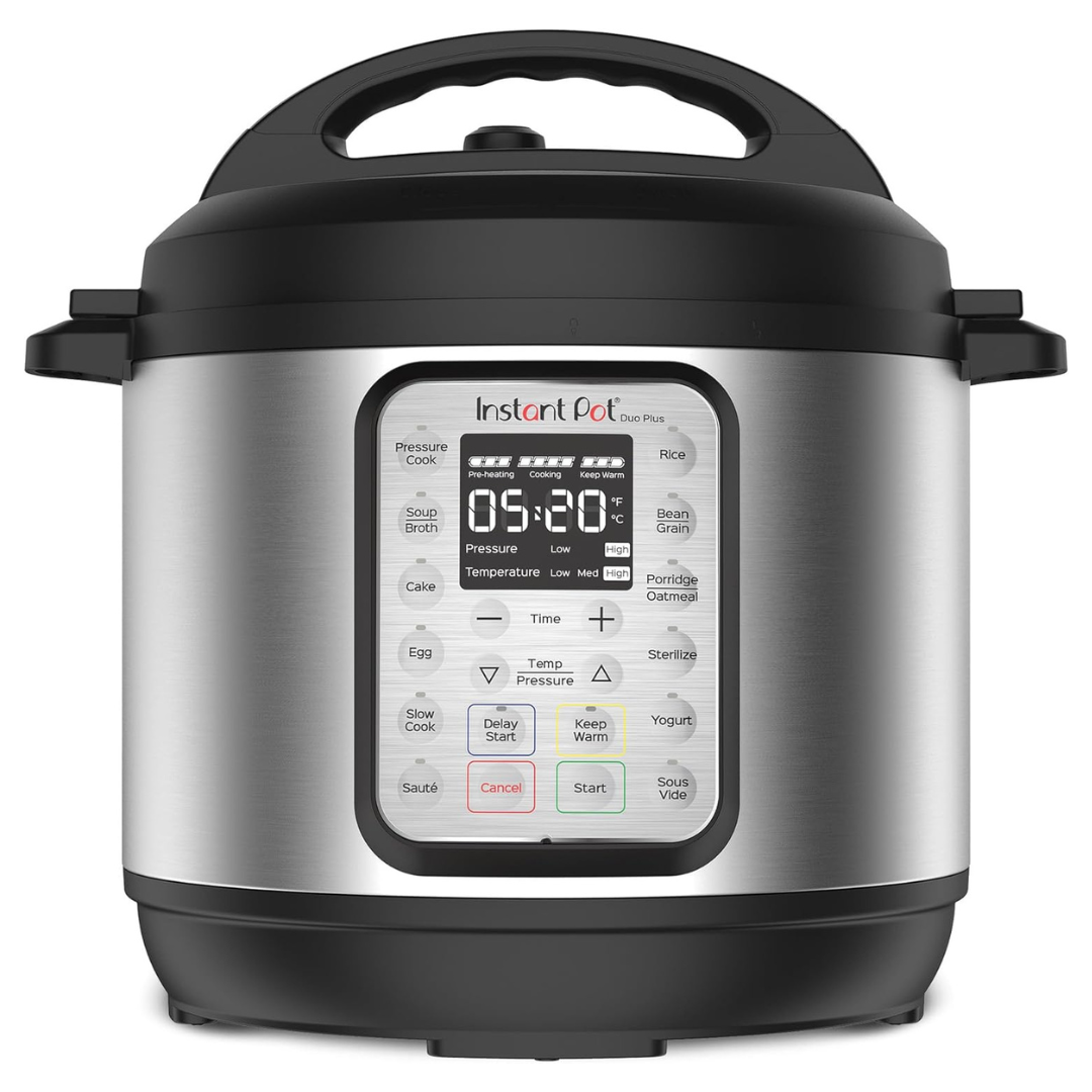 6-Qt Instant Pot Duo Plus 9-in-1 Electric Pressure Cooker
