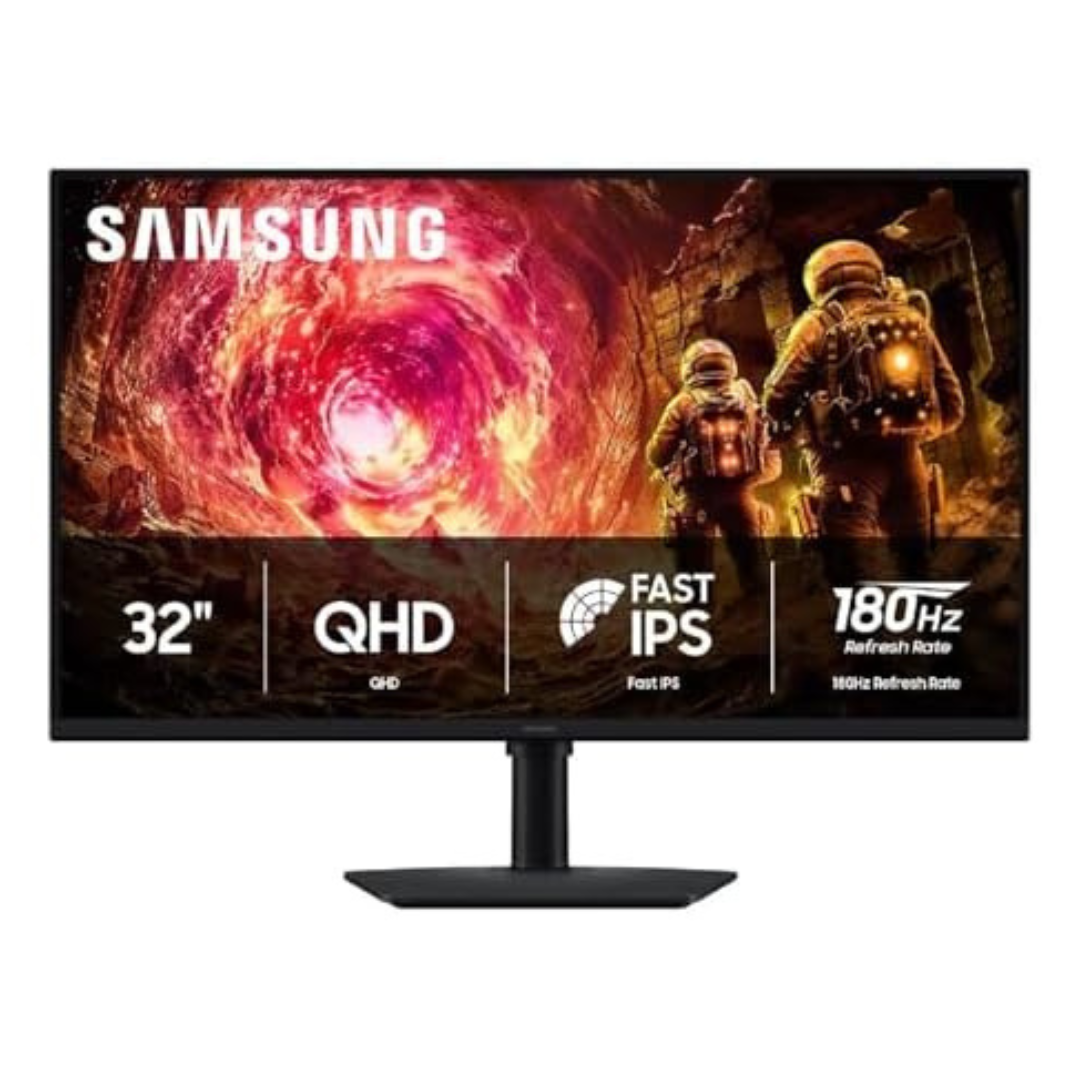 32" Samsung Odyssey G5 G50F WQHD 180Hz 1ms HDR IPS Freesync And G-SYNC Compatible Gaming Monitor