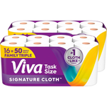 16-Count Viva Signature Cloth Paper Towels Family Triple Rolls
