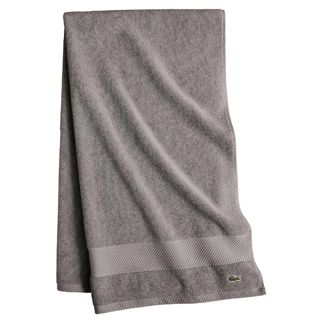 30" X 54" Lacoste Heritage 100% Supima Cotton Bath Towel (5 Colors)