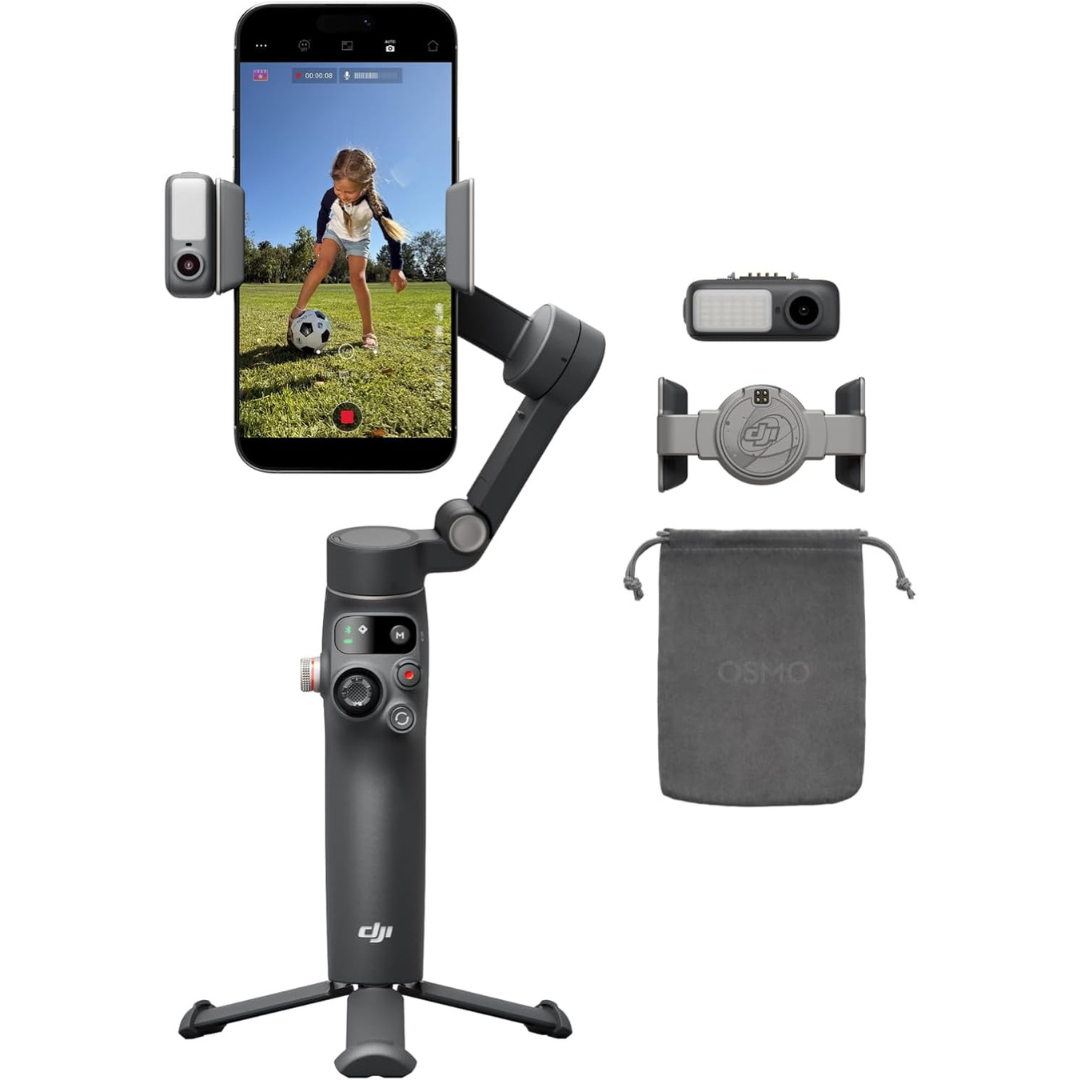 DJI Osmo Mobile 8 Advanced Tracking Combo Gimbal Stabilizer For Phone