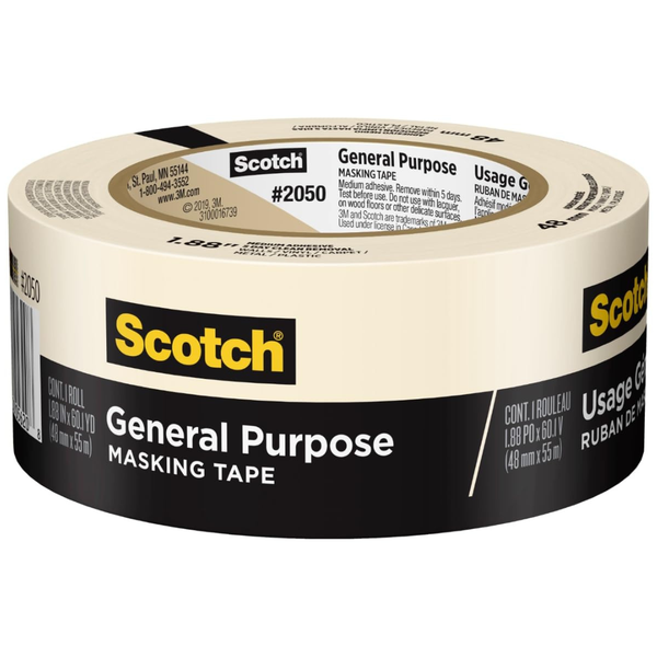 Scotch General Purpose Masking Tape (2050-48MP)