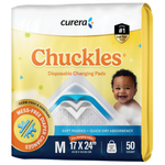 50-Count 17" X 24" Chuckles 5-Layer Disposable Baby Changing Pads