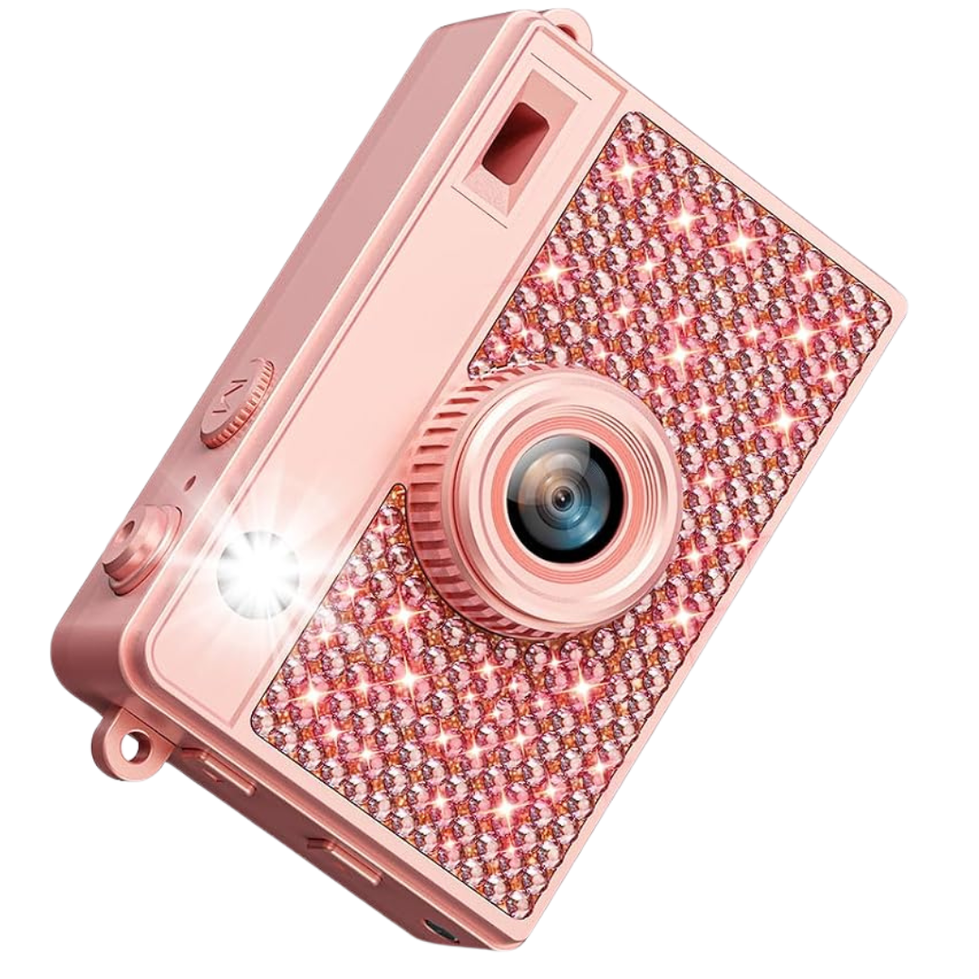 Trunsif 2K Digital Mini Camera With 16GB Card