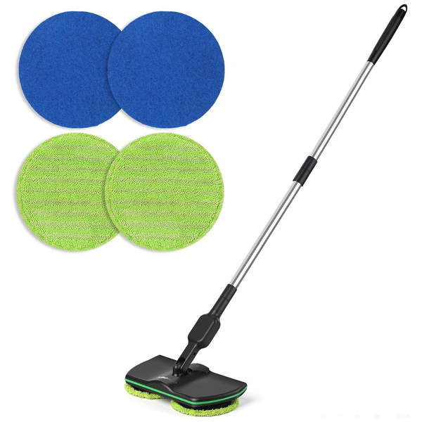 Runful 13'' Cordless Electric Spin Mop