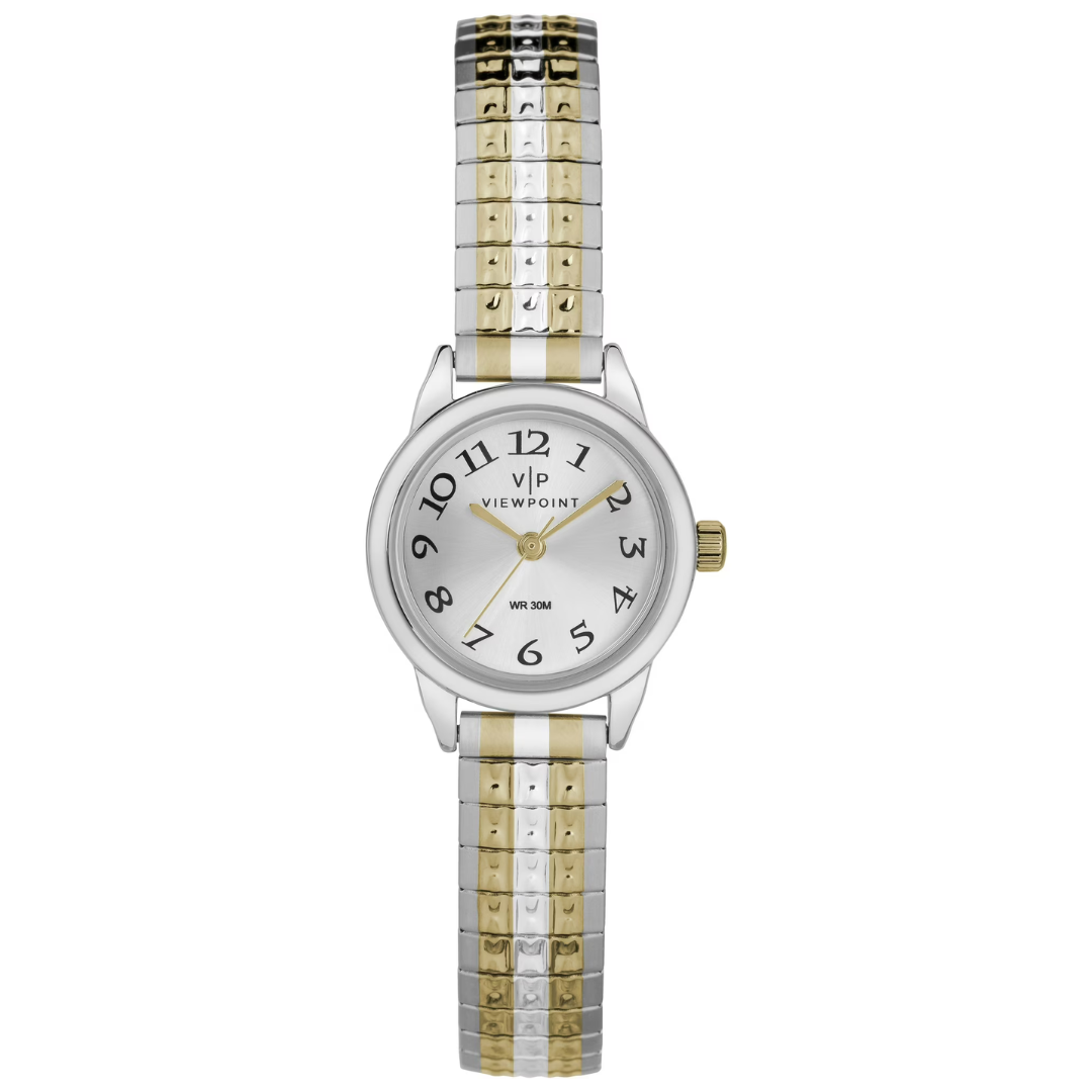Timex Women's 22mm Silver-Tone Dial Watch