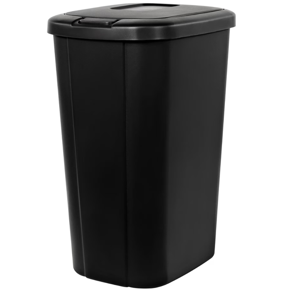 Hefty 13.3-Gallons Plastic Touch Lid Trash Can (3 Colors)