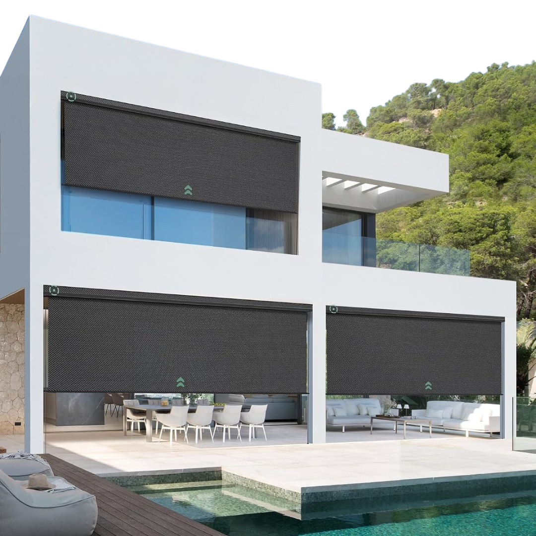 XL Motorized Solar Electric Blinds