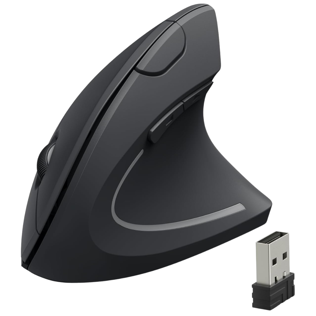 Anker 2.4G Wireless Vertical Ergonomic Optical Mouse