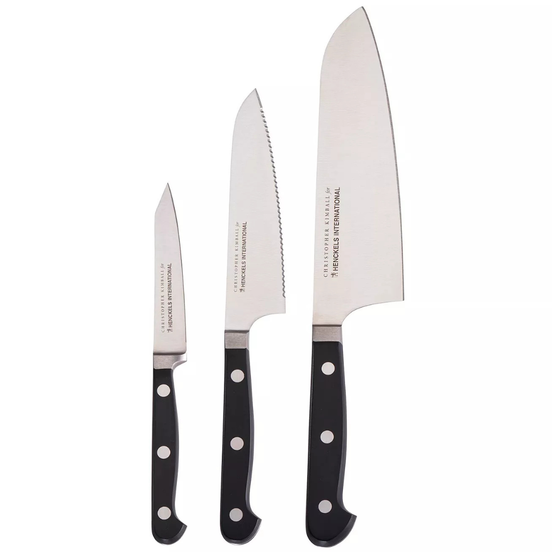 3-Piece Classic Christopher Kimball Edition Starter Knife Set
